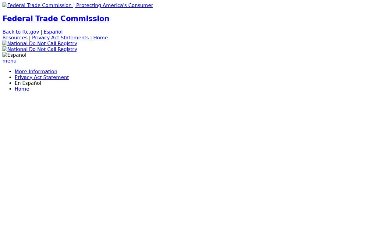 National Do Not Call Registry used to block telemarketing to Iowa phone numbers